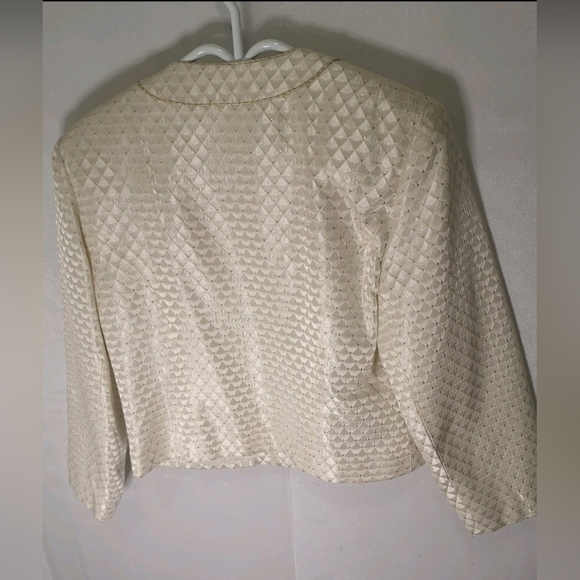 Vintage Alfred Snug Beige-gold Blazer, size Small - Picture 4 of 7